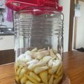 クックBU7TY0☆'s cooksnap of when they made 簡単　らっきょう甘酢漬け（カリカリ！）.