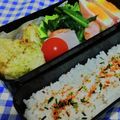 ととろ＆めい's cooksnap of when they made 簡単お弁当♪ほうれん草ベーコンのマヨ炒め.