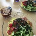 たんちゅ's cooksnap of when they made 夏の定番！激ウマ簡単ざるラーメン♡.
