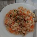 Mary٭•･❁'s cooksnap of when they made 切って入れるだけ！簡単えびピラフ.
