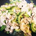 ゆるмαмα's cooksnap of when they made 簡単☆旨い！ゴーヤ＆豚のオイマヨ炒め.