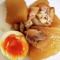 7up♡'s cooksnap of when they made 【電気圧力鍋】大根と鳥もも肉の煮物.
