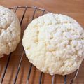 ∞らら∞'s cooksnap of when they made 卵なしde簡単〇サクふわメロンパン〇.