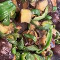 aosou's cooksnap of when they made ナスとキュウリの味噌炒め.