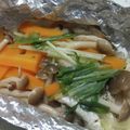 ＊ikko＊'s cooksnap of when they made 素材の旨みたっぷり！鱈と旬菜のホイル焼き.