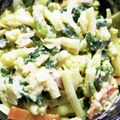 ずっこけ123's cooksnap of when they made セロリ葉っぱ使って簡単なマカロニサラダ.