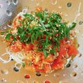 22okaki's cooksnap of when they made 冷やしトマトとツナのそうめんポン酢.