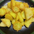 たまゴン♪'s cooksnap of when they made じゃがいもとズッキーニの味噌バター炒め.