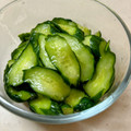 楽食いちばん's cooksnap of when they made 簡単切って漬けるだけ！胡瓜のワサビ漬。.
