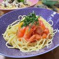 ちょこちょこ♬'s cooksnap of when they made 明太子とトマトの冷製パスタ.