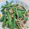菜鳳子's cooksnap of when they made 10分で！豚こまとインゲンの照り焼き♪.