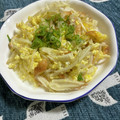 ankotetu's cooksnap of when they made 節約するなら卵とじ☆　ちくわともやし❀.