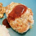 なつんこ★'s cooksnap of when they made 極旨!豆腐ハンバーグ.
