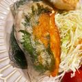 ✩ままま✩'s cooksnap of when they made 簡単！ライスペーパーのささみチーズ巻き.