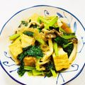 あっこ姉's cooksnap of when they made 小松菜、厚揚げ、豚肉の中華煮.