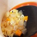 moe0630's cooksnap of when they made 子供が大好き☆給食の？ABCスープ♪.