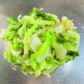 azbjbn's cooksnap of when they made 節約おかず＠キャベツのピリ辛塩ナムル.