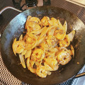 ゆかりんご117♪'s cooksnap of when they made 簡単♡海老と玉ねぎのオーロラ炒め♪.