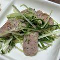 ＊＊天然水＊＊'s cooksnap of when they made しゃきしゃき水菜のガーリックベーコン炒め.