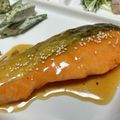 ＊＊天然水＊＊'s cooksnap of when they made 秋鮭の生姜焼き。.
