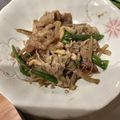 みみふぁん's cooksnap of when they made 豚こまとごぼうの甘辛煮.