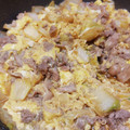 ゆいころままこ's cooksnap of when they made 【楽めし】豚と白菜の甘辛卵とじ.