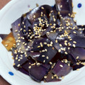 Nya6nya6's cooksnap of when they made 茄子の皮のきんぴら.