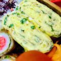 U☆kaoru's cooksnap of when they made 大葉入りふんわりたまご焼き.