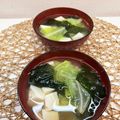 horseland's cooksnap of when they made 美味！キャベツ×豆腐×わかめの味噌汁☆*.