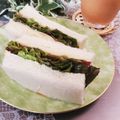 クックHG9V8Y☆'s cooksnap of when they made レタスたっぷりサンドイッチ.