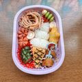 ちゅーりっぷ♪♪'s cooksnap of when they made ソフトクリーム☆夏弁当☆簡単☆キャラ弁.