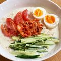 バンビーノ☆'s cooksnap of when they made 簡単！韓国風豆乳そうめん『コングクス』.