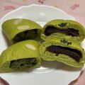 こゆき82's cooksnap of when they made W抹茶クリームパン.