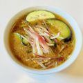 azbjbn's cooksnap of when they made 茄子とみょうがのお味噌汁.