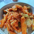 ちょちょこ✫'s cooksnap of when they made 侮れない～ガッツリ鶏キムチ.