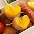 さんちゃん（╹◡╹）'s cooksnap of when they made ぷっくりハートの竹輪チーズ.