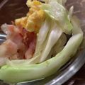 MULA's cooksnap of when they made キャベツとふんわり卵とハム炒め.