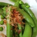 ヨシヨッシー's cooksnap of when they made サックサク！スナップエンドウのおかか和え.