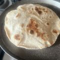 Yokchina's cooksnap of when they made ■全粒粉とミルクのピタブレッド■.