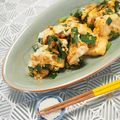 バカリャウ's cooksnap of when they made 納豆とニラ入り！豆腐チャンプルー.
