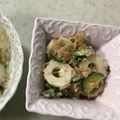 Ruriluru's cooksnap of when they made ちくわときゅうりのマヨおかか和え.