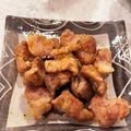 chiiiaki's cooksnap of when they made 豚バラ角切りで簡単カリッとカレー味！.