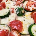 福's cooksnap of when they made ズッキーニとトマトのチーズ焼.