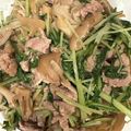 byr055's cooksnap of when they made 水菜と豚肉の煮浸し.
