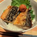 きなこ＊。's cooksnap of when they made ごはんがすすむ【鯖の蒲焼き丼】.