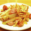 かなりんココりん's cooksnap of when they made きのことソーセージざんまいの蒸し焼き.