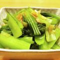 かなりんココりん's cooksnap of when they made レンジで簡単♡茹で小松菜の中華風和え♡.