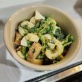 nanahouse1's cooksnap of when they made ゆで卵ほうれん草ちくわ春雨のマヨサラダ.