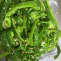 kinkinsan's cooksnap of when they made やみつきおかかピーマン【作り置き】.
