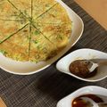 大好きKP's cooksnap of when they made 人参の葉のチヂミ.
